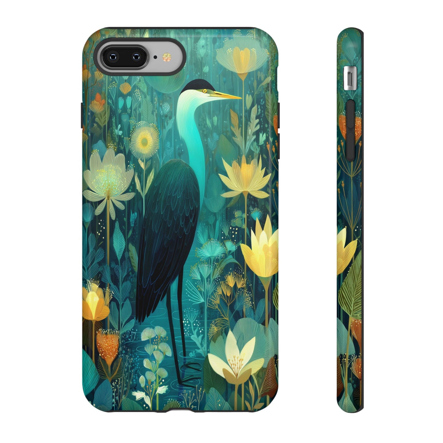 Artistic Crescent Moon Phone Case — Dreamy Starry Night Protection