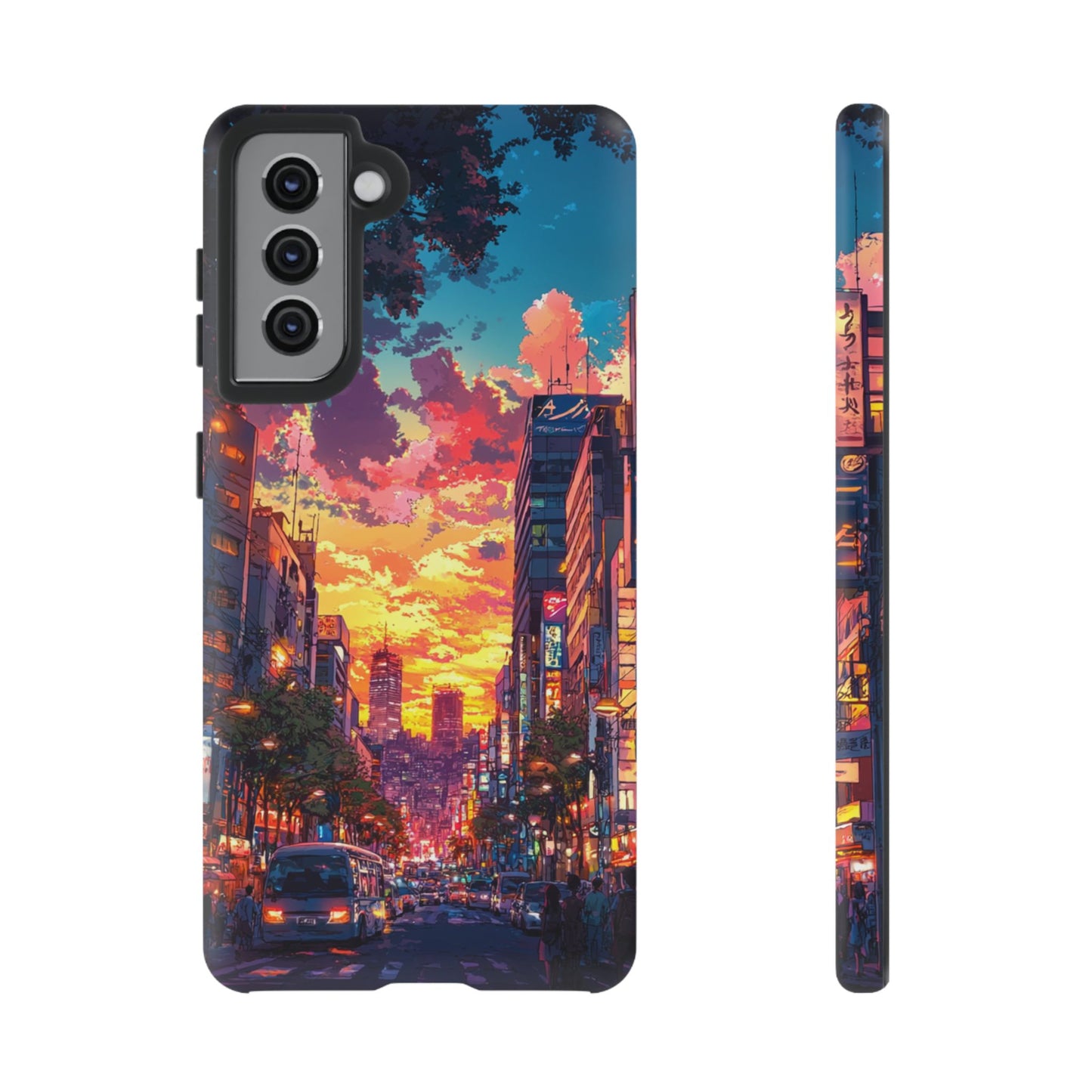 Copy of Copy of Artistic Crescent Moon Phone Case — Dreamy Starry Night Protection