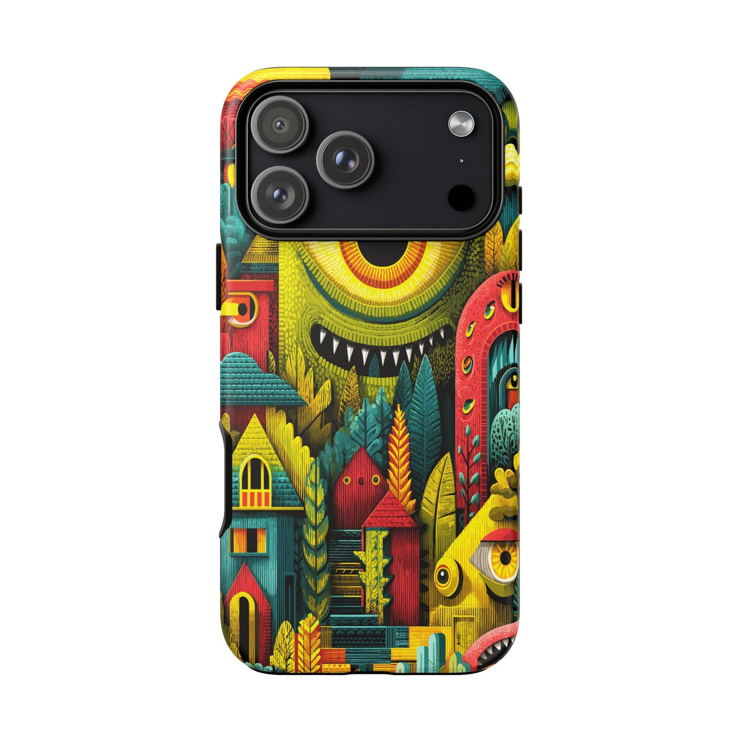 Artistic Crescent Moon Phone Case — Dreamy Starry Night Protection