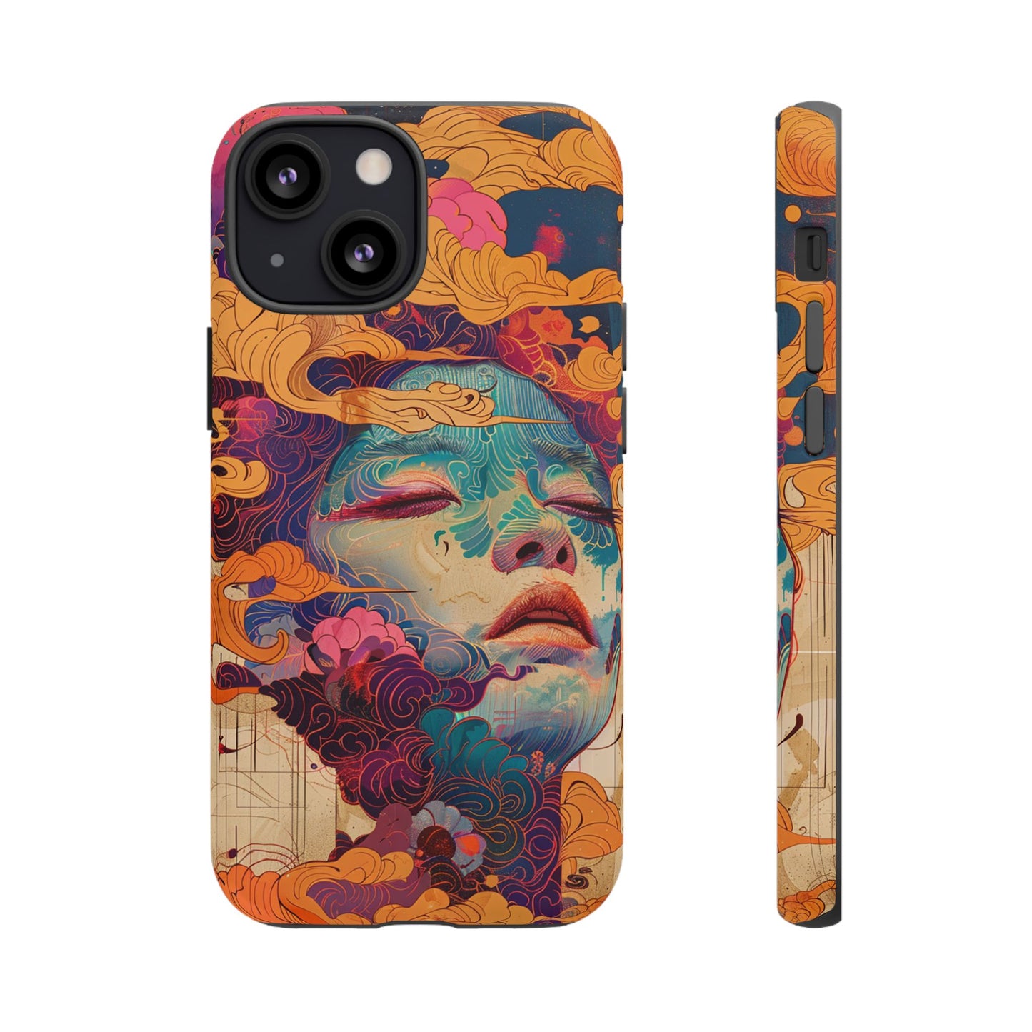 Copy of Artistic Crescent Moon Phone Case — Dreamy Starry Night Protection