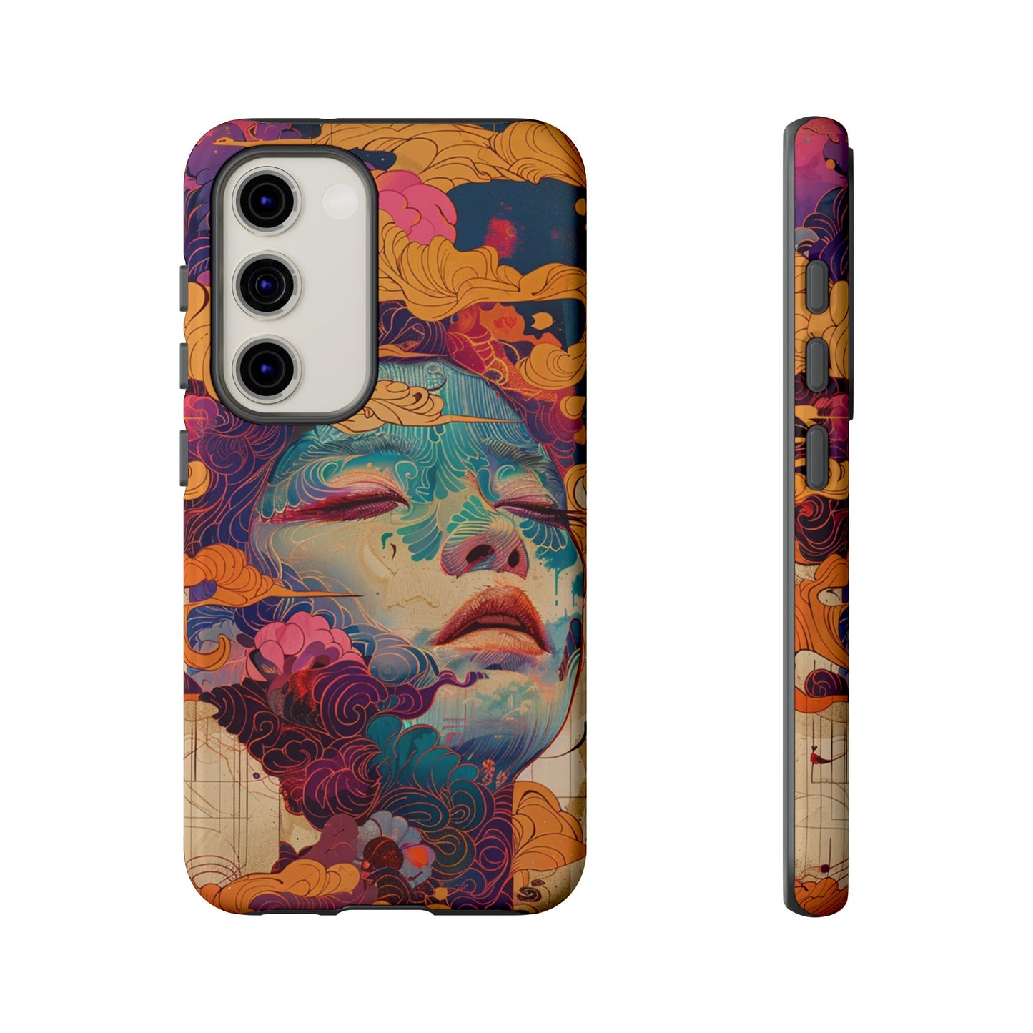 Copy of Copy of Artistic Crescent Moon Phone Case — Dreamy Starry Night Protection