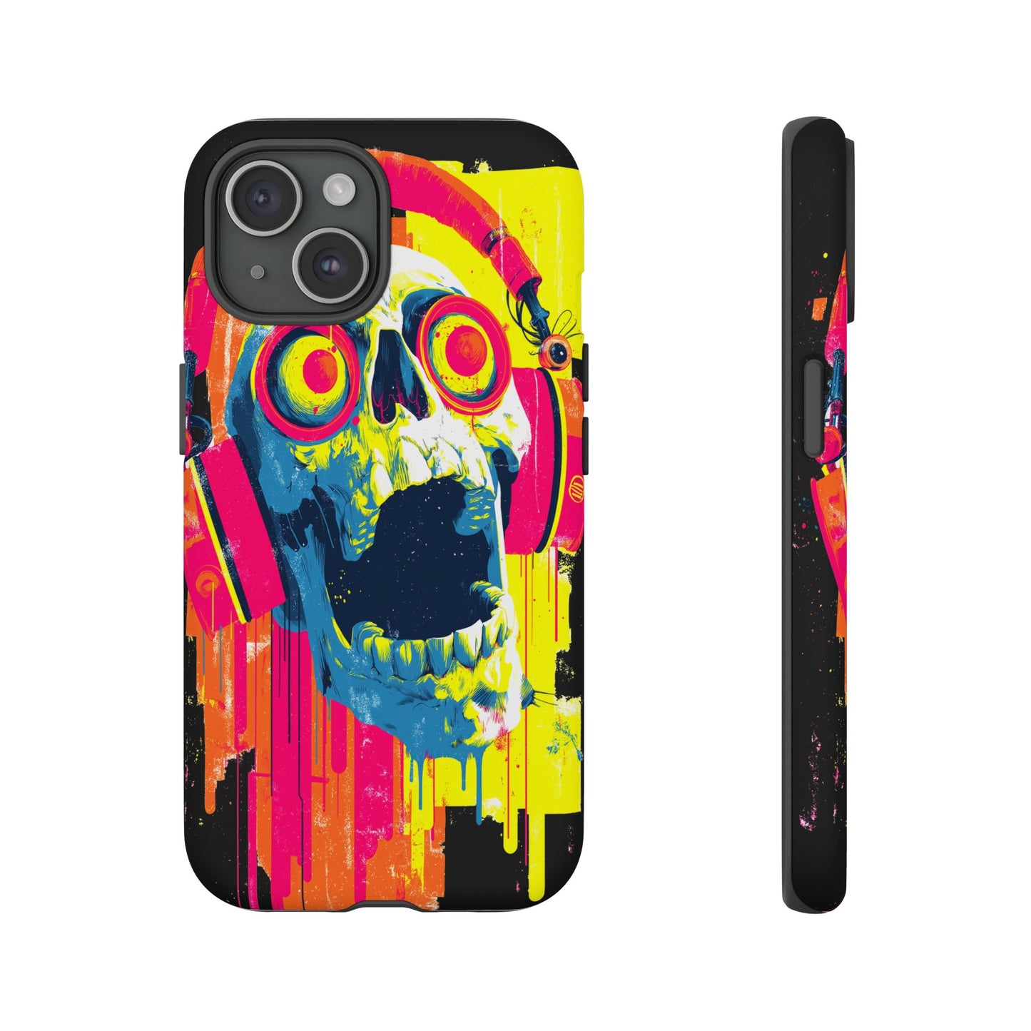 Artistic Crescent Moon Phone Case — Dreamy Starry Night Protection