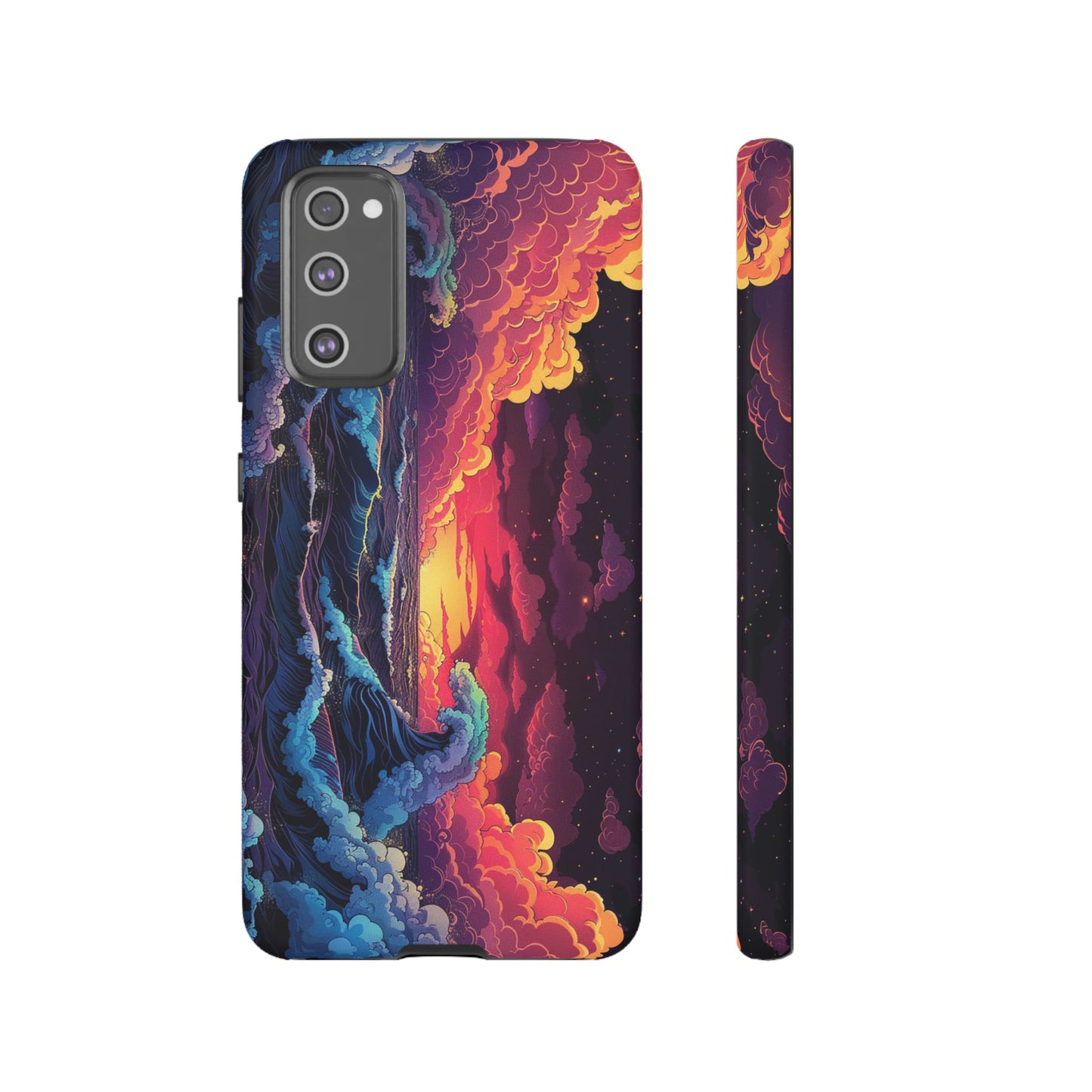 Copy of Copy of Artistic Crescent Moon Phone Case — Dreamy Starry Night Protection