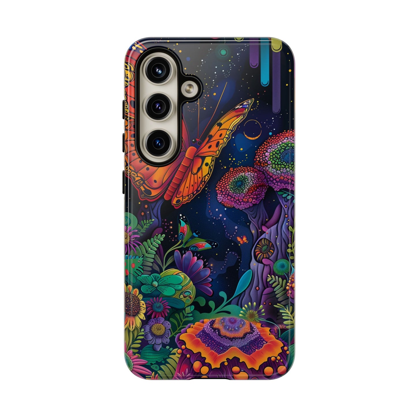 Copy of Copy of Artistic Crescent Moon Phone Case — Dreamy Starry Night Protection