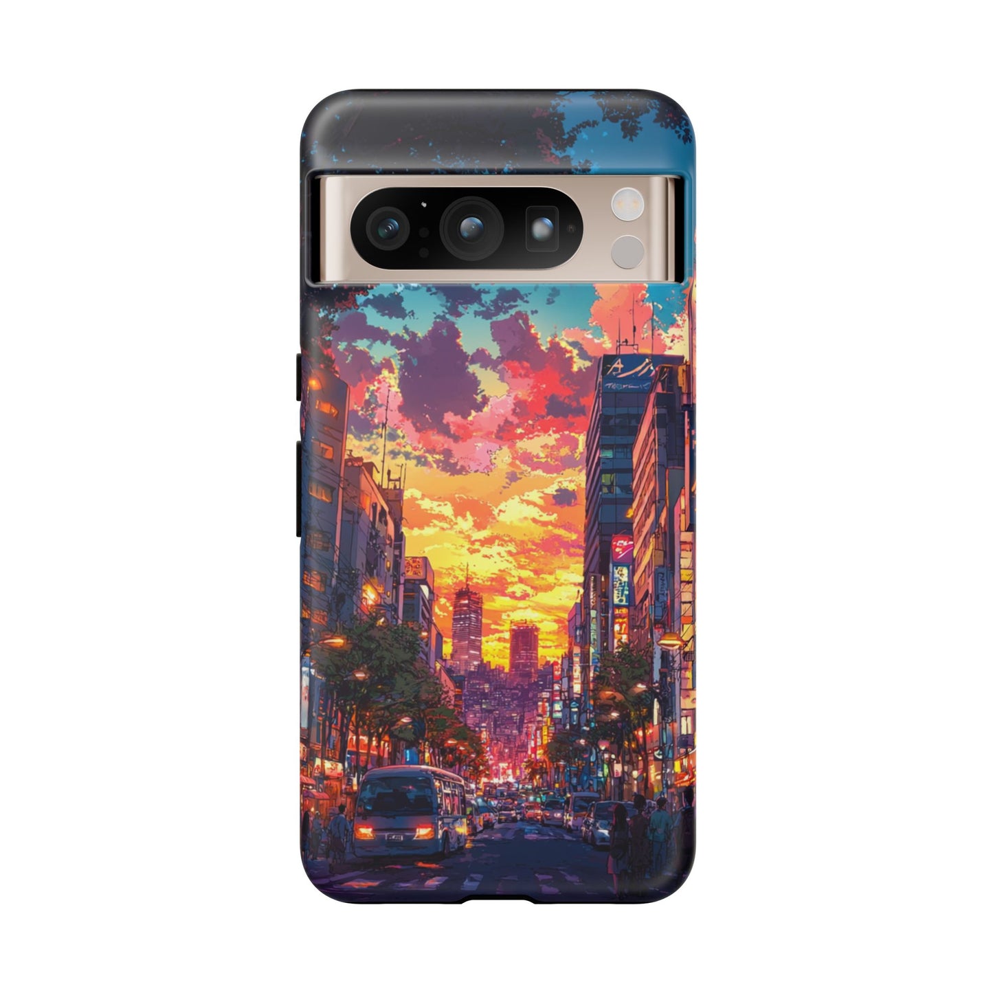 Copy of Copy of Artistic Crescent Moon Phone Case — Dreamy Starry Night Protection