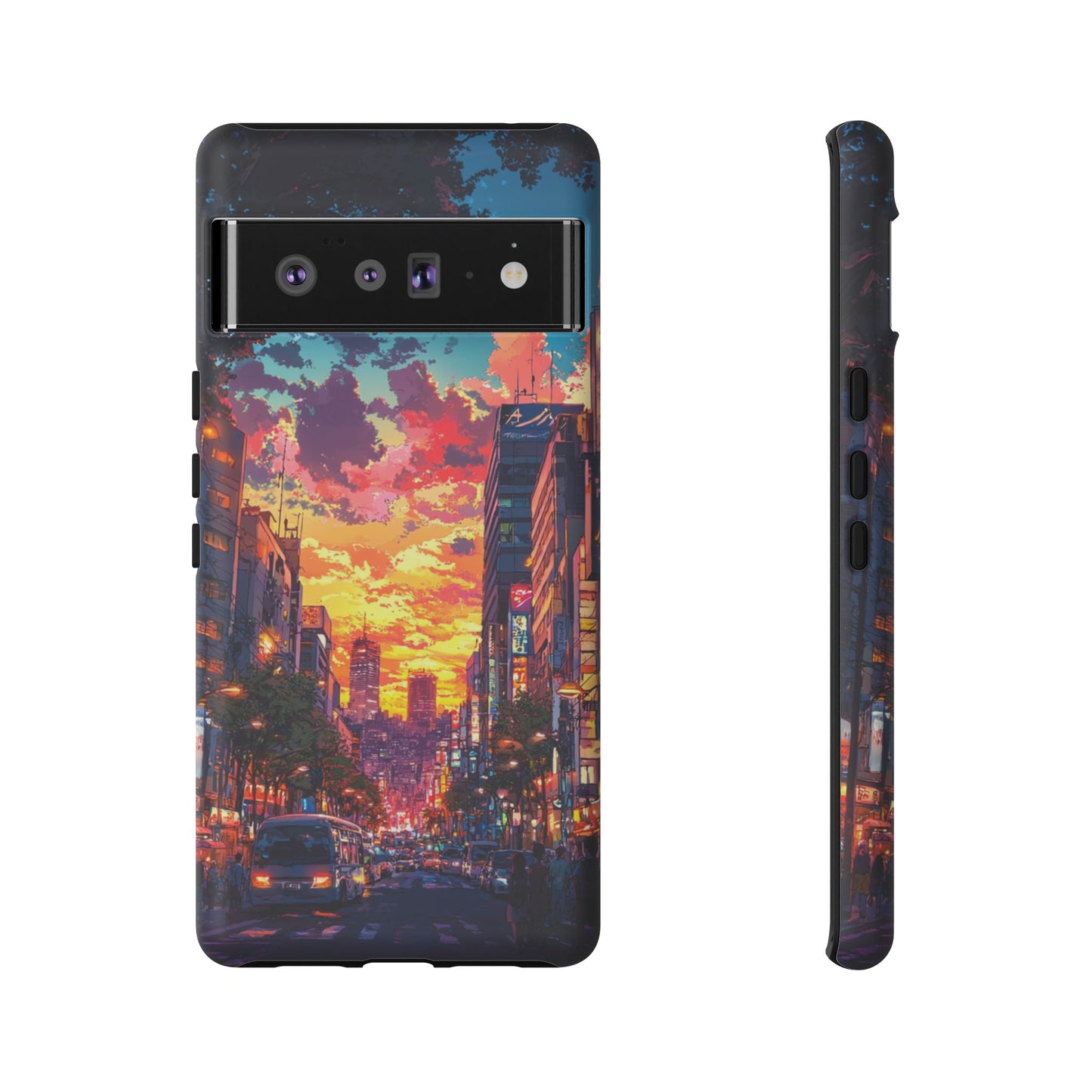 Copy of Copy of Artistic Crescent Moon Phone Case — Dreamy Starry Night Protection