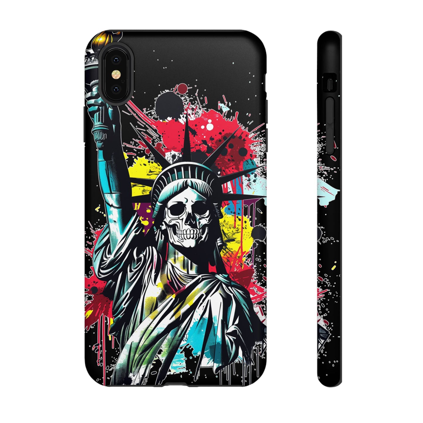 Artistic Crescent Moon Phone Case — Dreamy Starry Night Protection