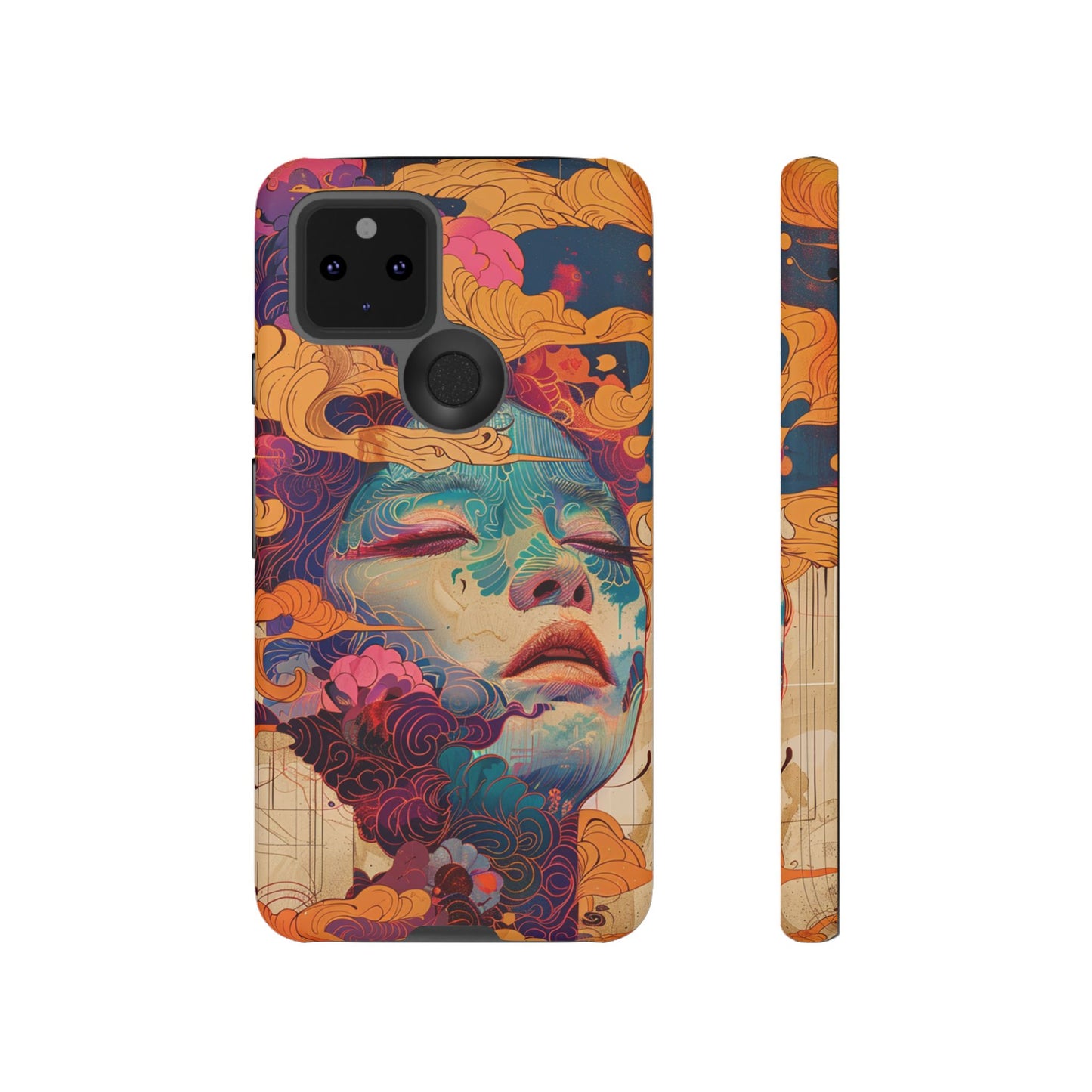 Copy of Copy of Artistic Crescent Moon Phone Case — Dreamy Starry Night Protection