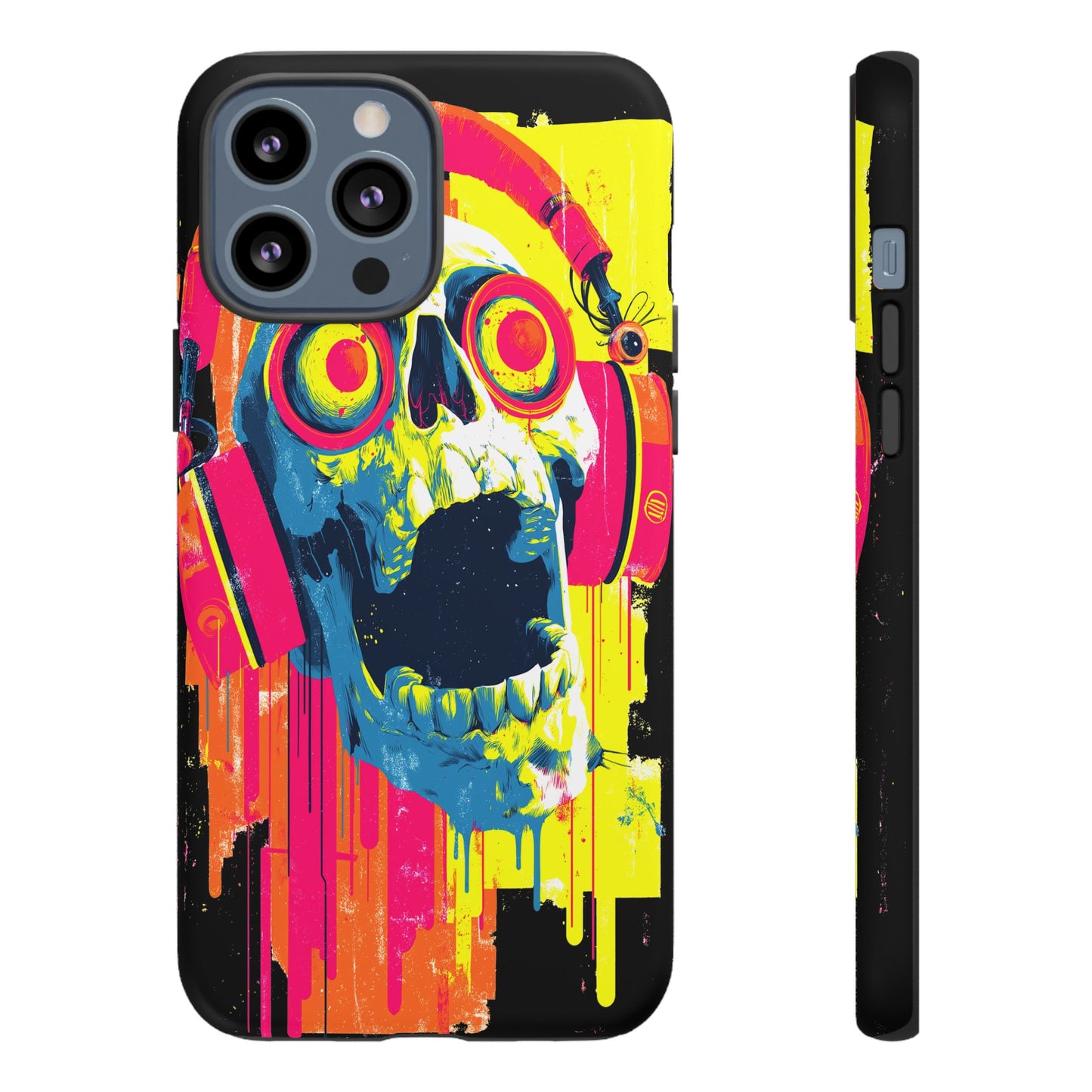 Artistic Crescent Moon Phone Case — Dreamy Starry Night Protection