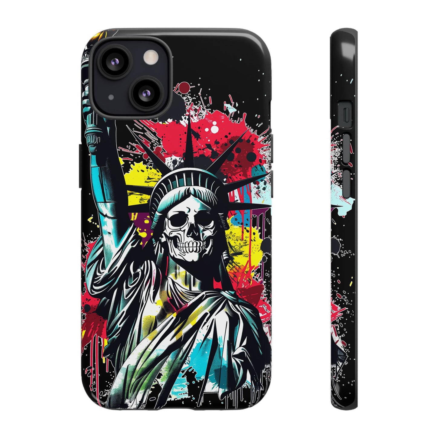 Artistic Crescent Moon Phone Case — Dreamy Starry Night Protection