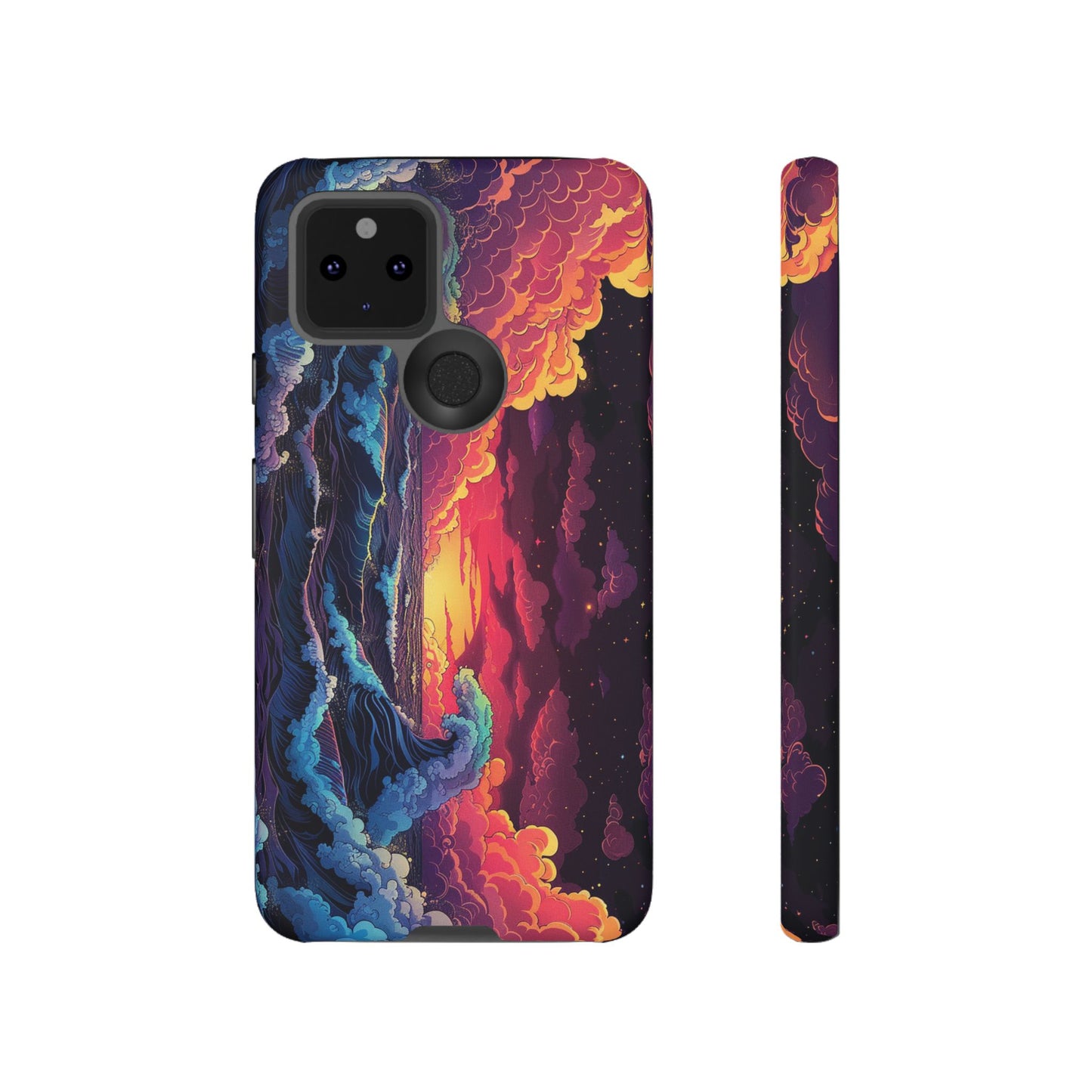 Copy of Copy of Artistic Crescent Moon Phone Case — Dreamy Starry Night Protection