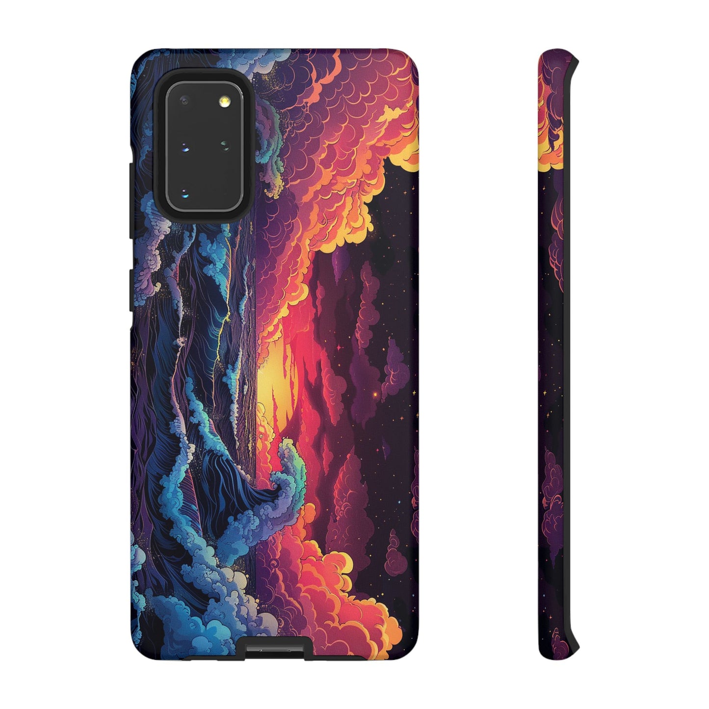Copy of Copy of Artistic Crescent Moon Phone Case — Dreamy Starry Night Protection