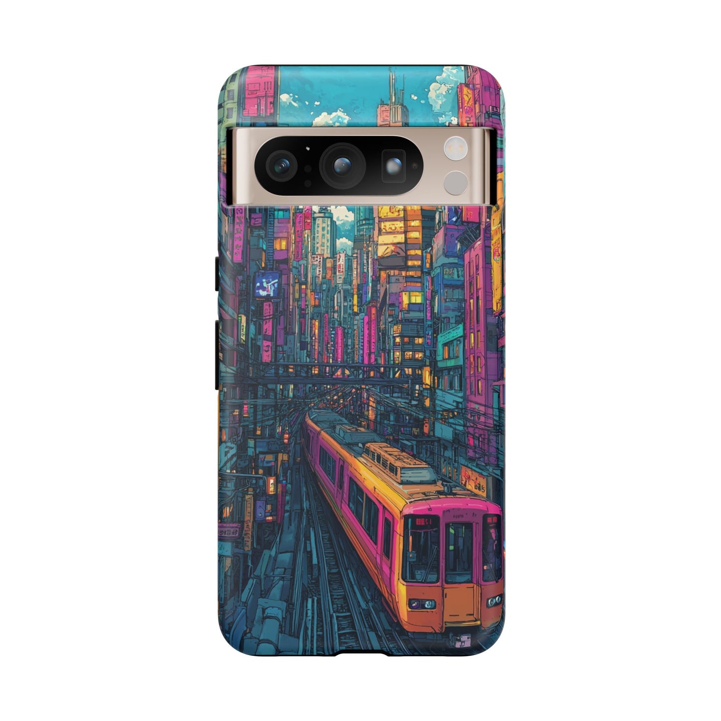 Copy of Copy of Artistic Crescent Moon Phone Case — Dreamy Starry Night Protection