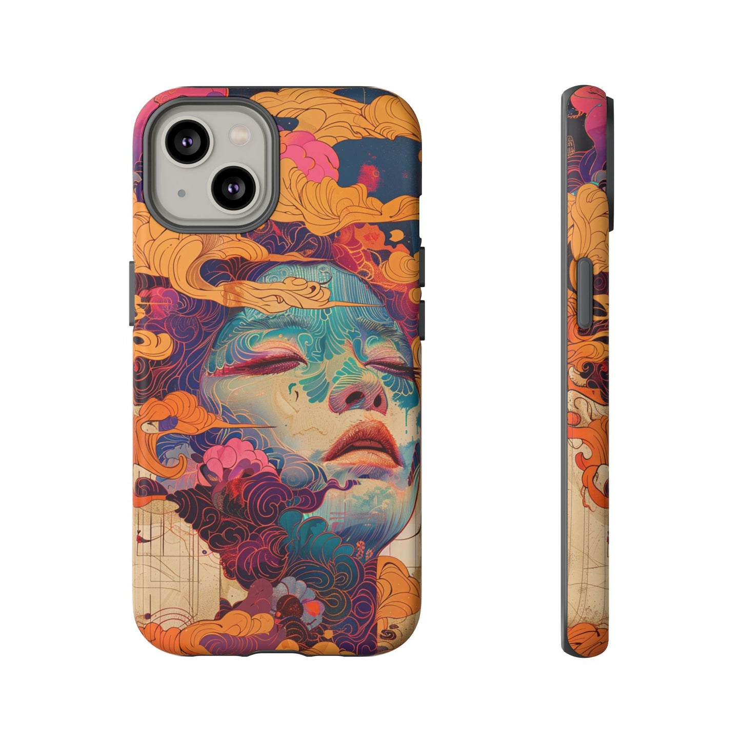 Copy of Artistic Crescent Moon Phone Case — Dreamy Starry Night Protection