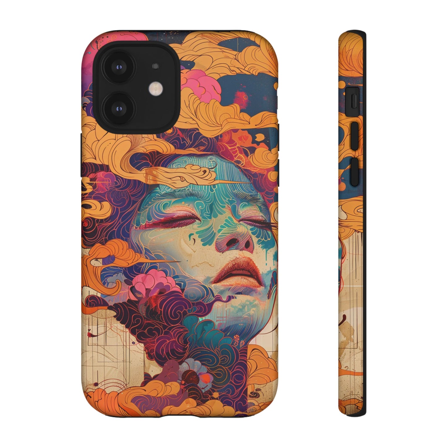 Copy of Artistic Crescent Moon Phone Case — Dreamy Starry Night Protection