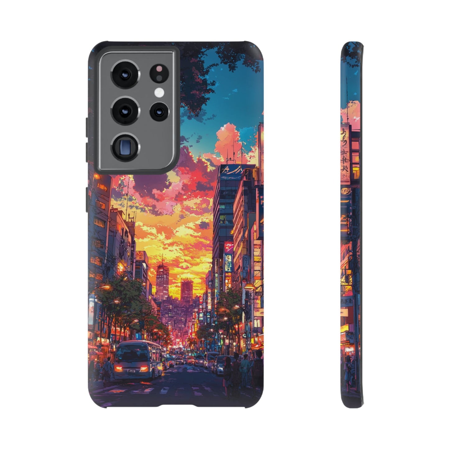 Copy of Copy of Artistic Crescent Moon Phone Case — Dreamy Starry Night Protection