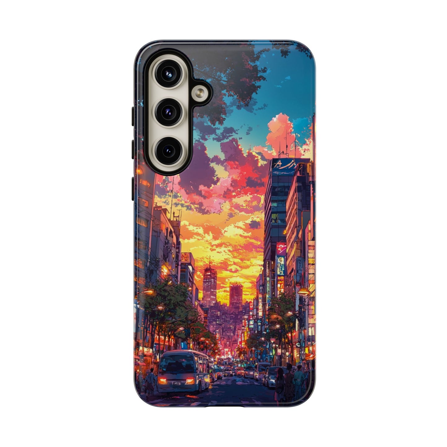 Copy of Copy of Artistic Crescent Moon Phone Case — Dreamy Starry Night Protection