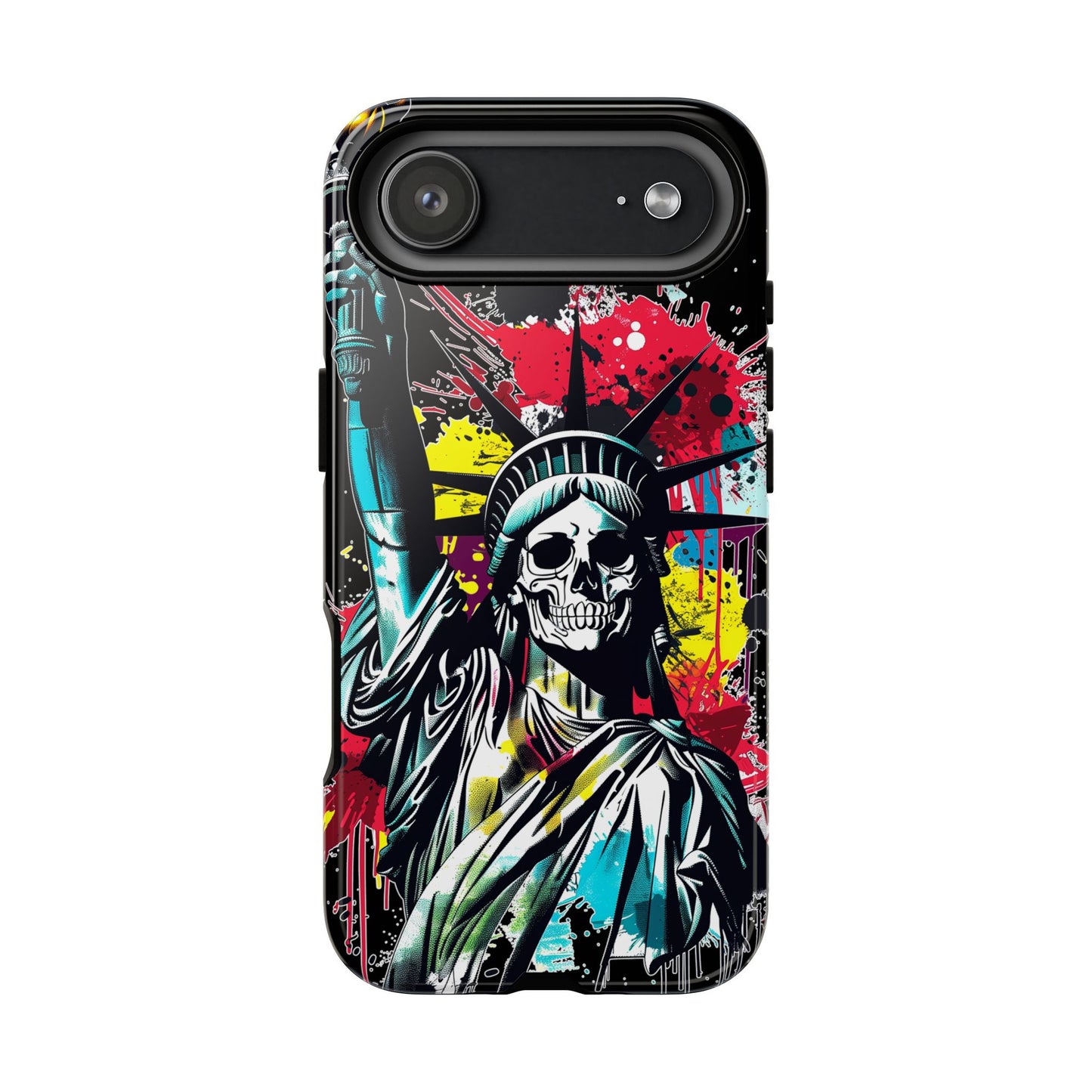 Artistic Crescent Moon Phone Case — Dreamy Starry Night Protection