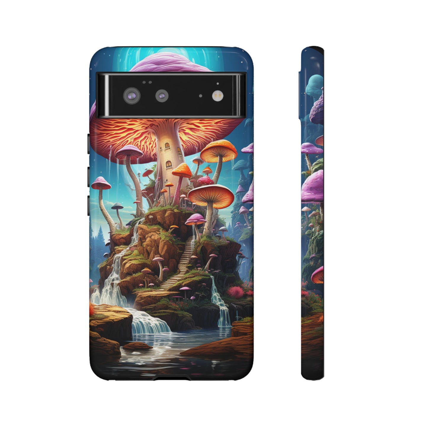Copy of Copy of Artistic Crescent Moon Phone Case — Dreamy Starry Night Protection