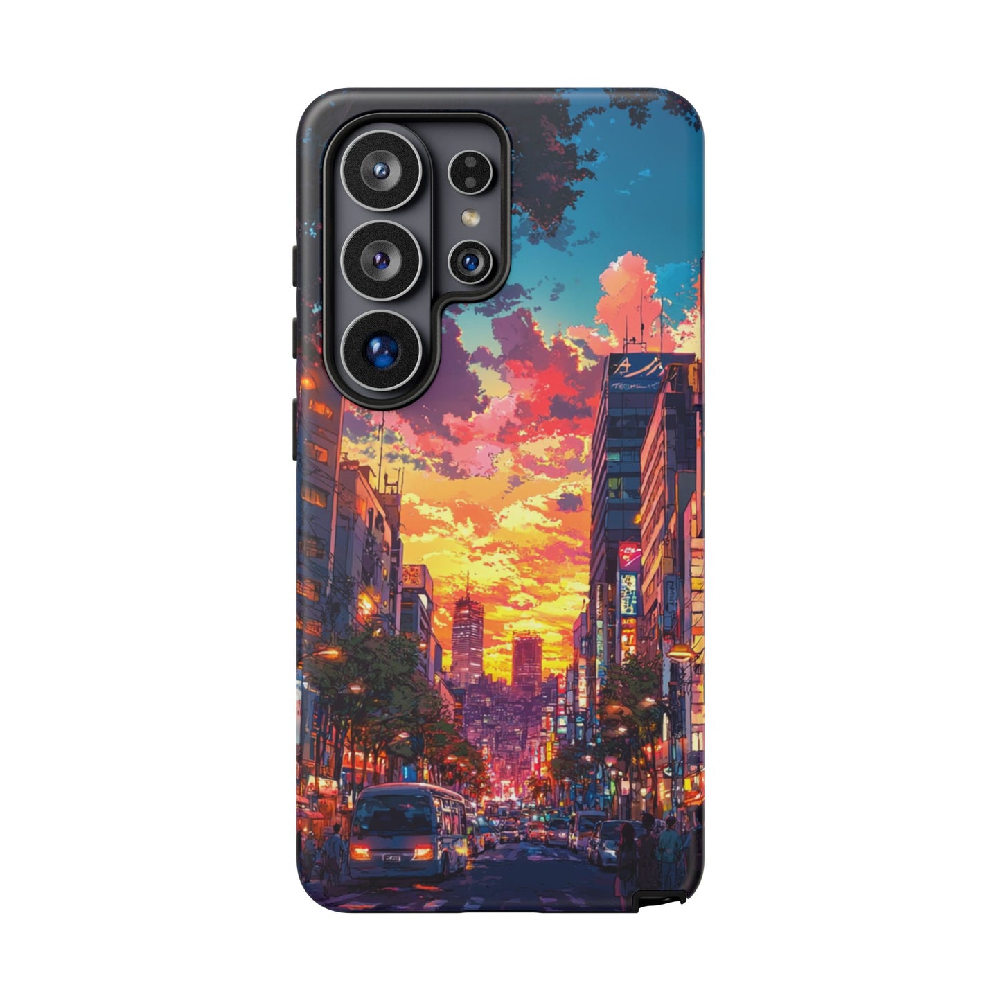 Copy of Copy of Artistic Crescent Moon Phone Case — Dreamy Starry Night Protection