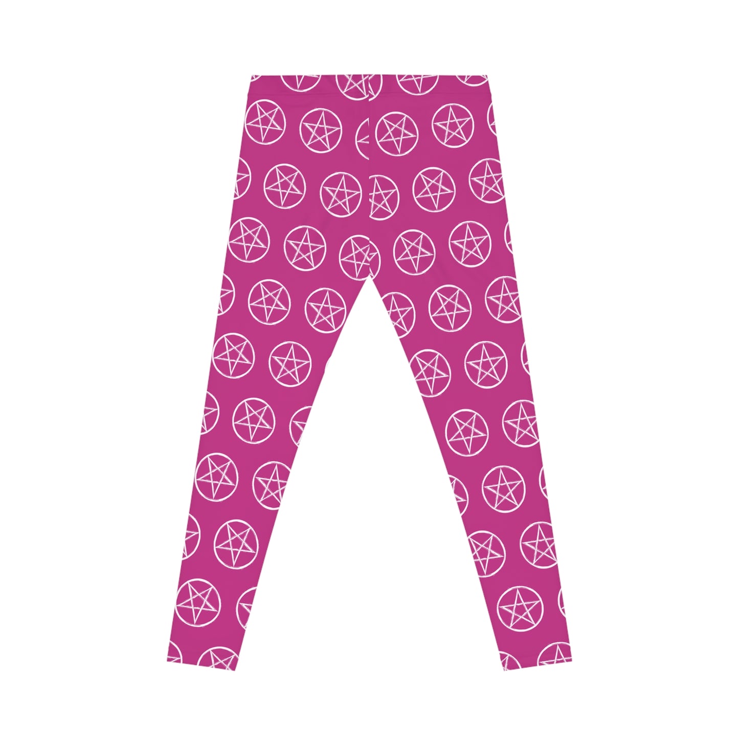 All-Over Print Leggings Pentagram Pink