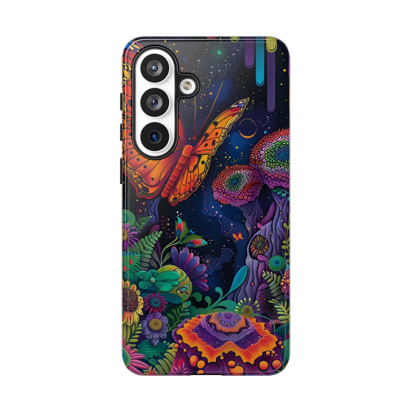 Copy of Copy of Artistic Crescent Moon Phone Case — Dreamy Starry Night Protection