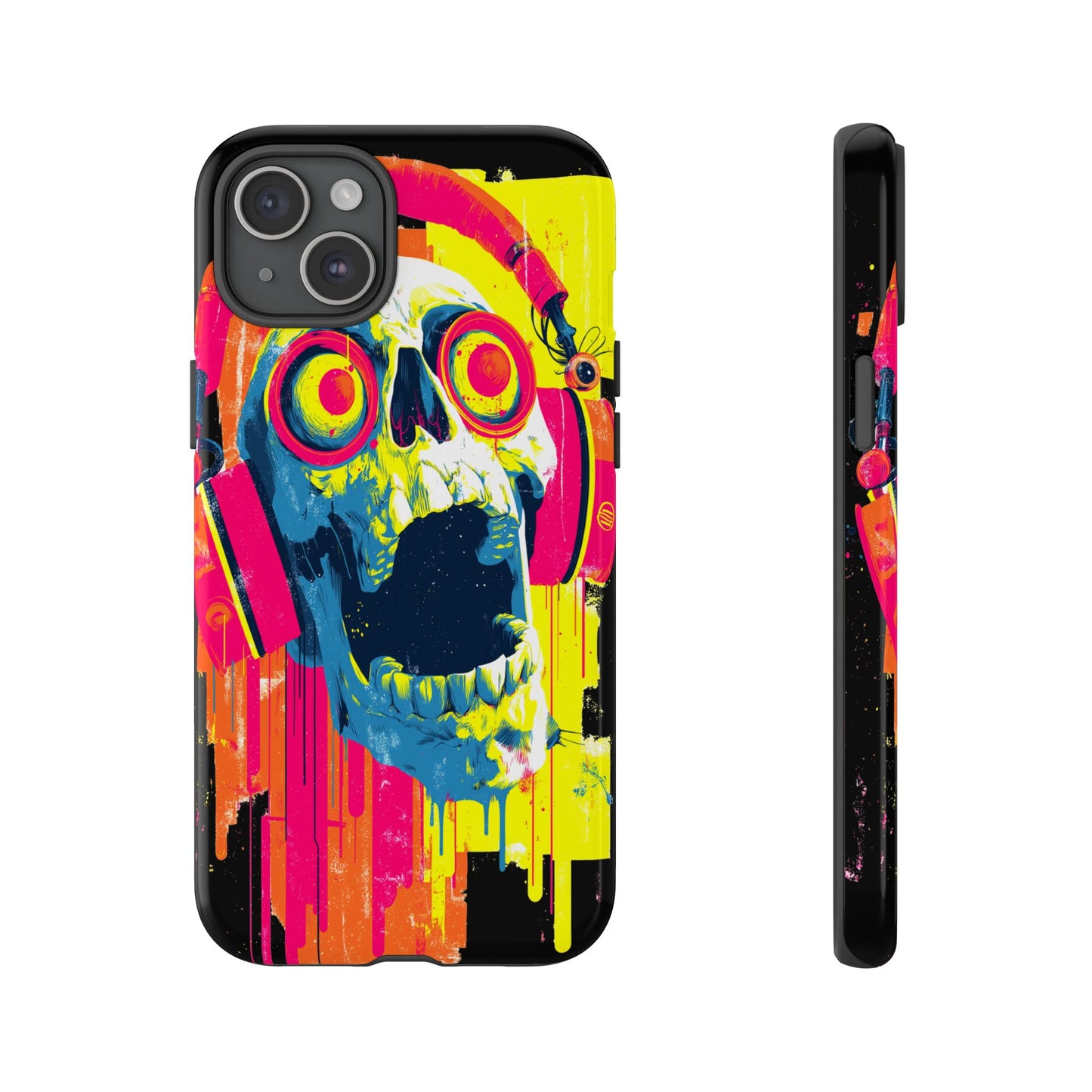 Artistic Crescent Moon Phone Case — Dreamy Starry Night Protection