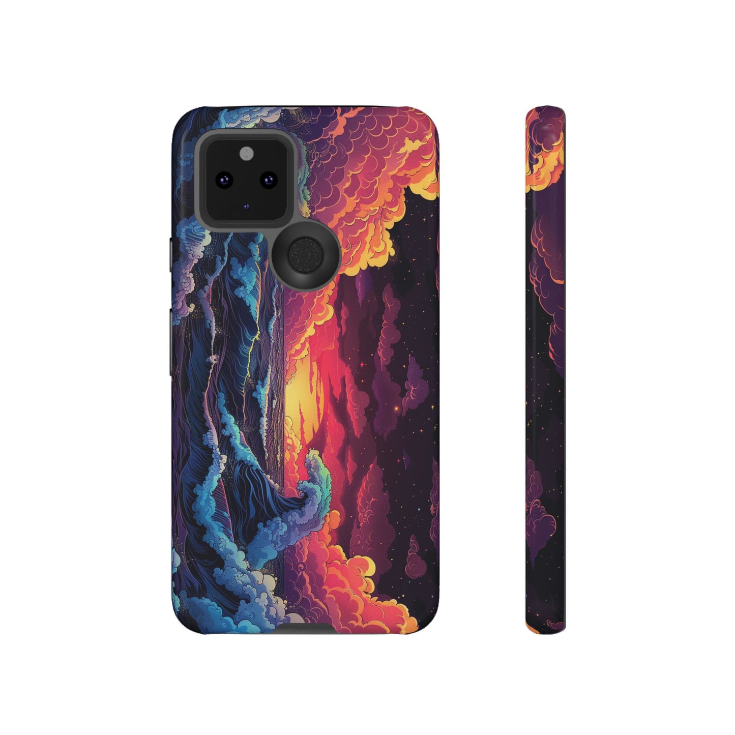 Copy of Copy of Artistic Crescent Moon Phone Case — Dreamy Starry Night Protection