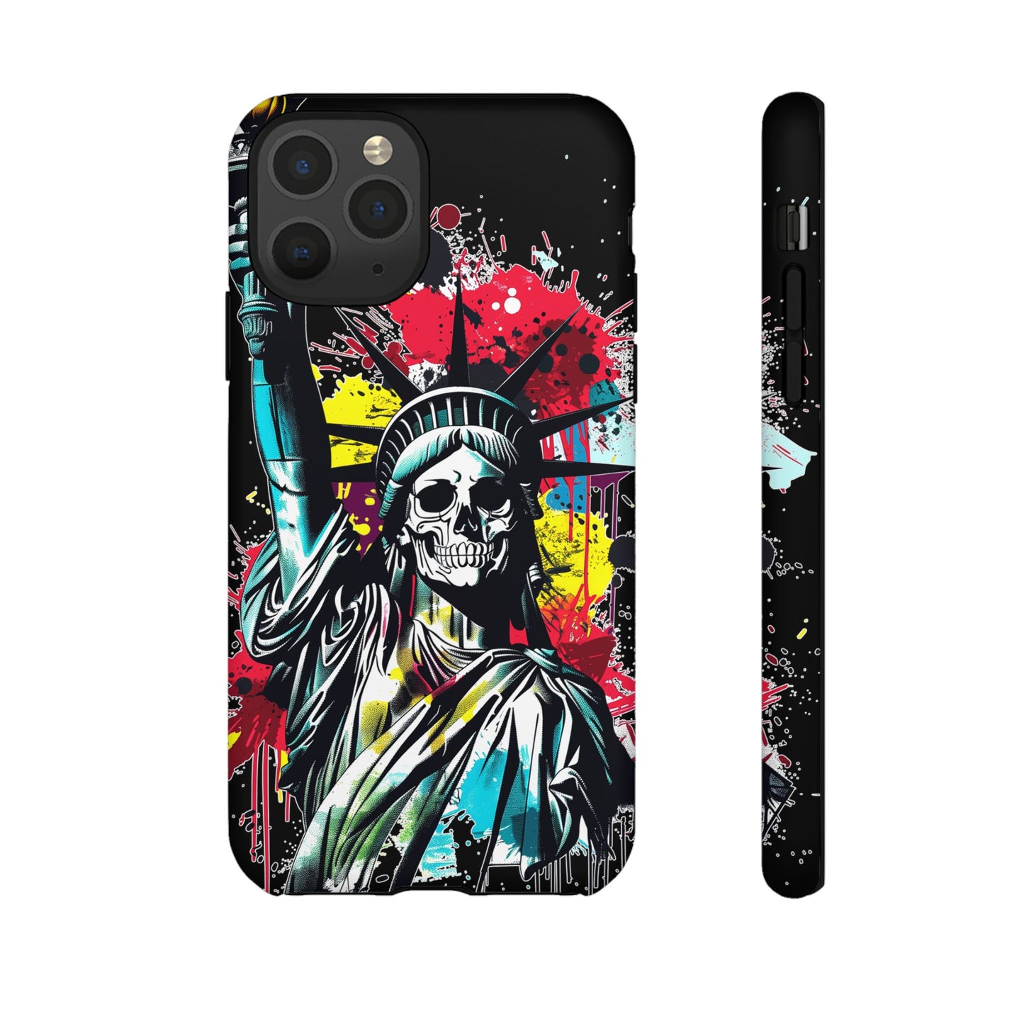 Artistic Crescent Moon Phone Case — Dreamy Starry Night Protection