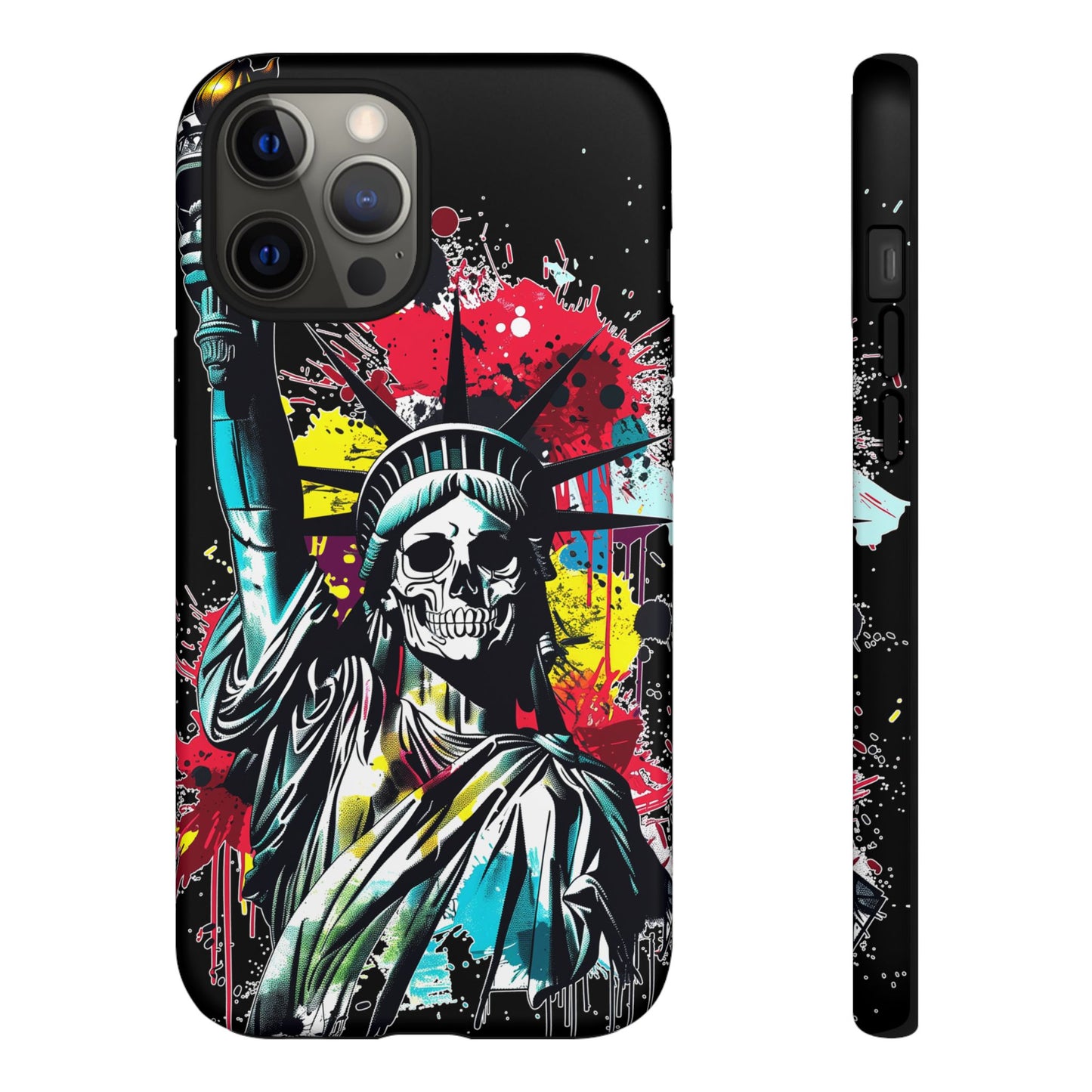 Artistic Crescent Moon Phone Case — Dreamy Starry Night Protection