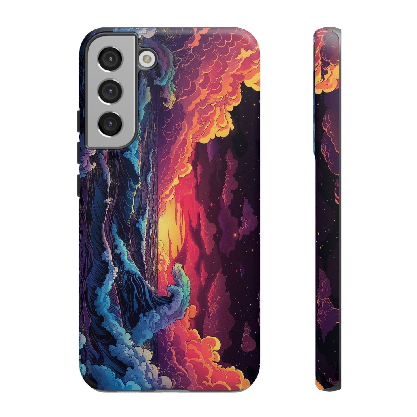 Copy of Copy of Artistic Crescent Moon Phone Case — Dreamy Starry Night Protection