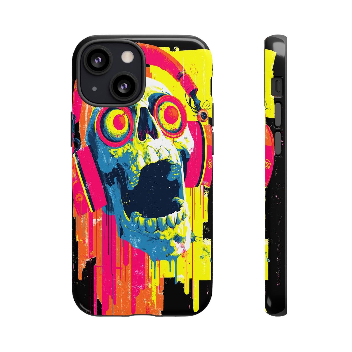 Artistic Crescent Moon Phone Case — Dreamy Starry Night Protection