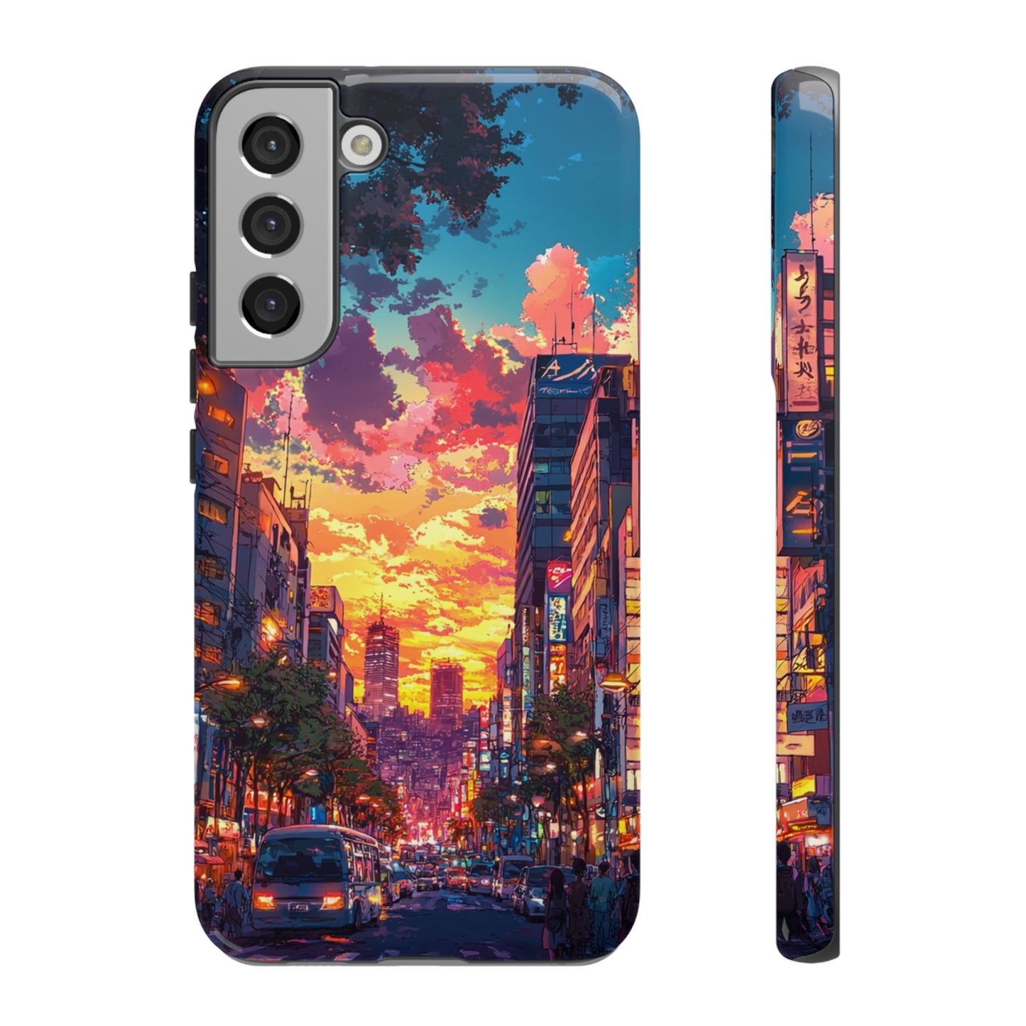 Copy of Copy of Artistic Crescent Moon Phone Case — Dreamy Starry Night Protection