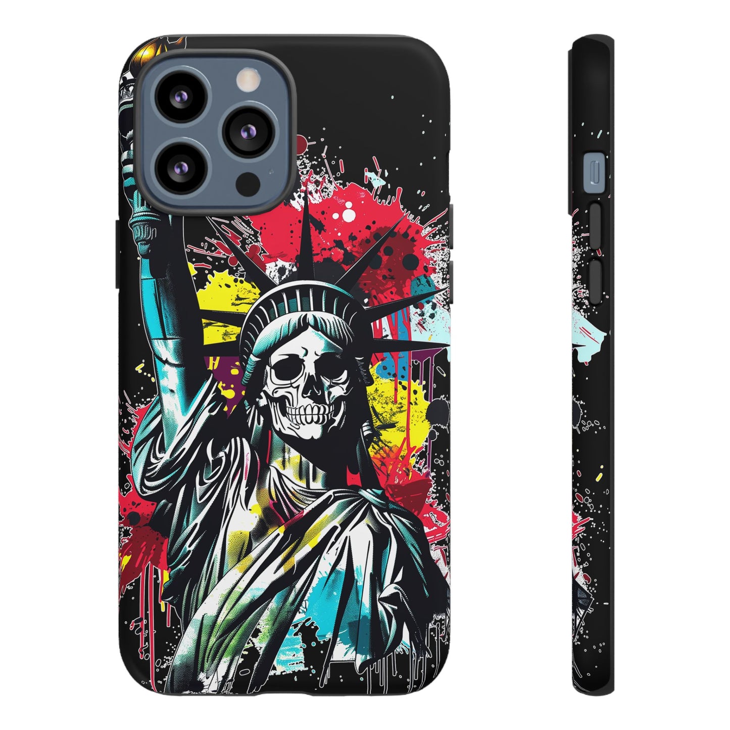 Artistic Crescent Moon Phone Case — Dreamy Starry Night Protection