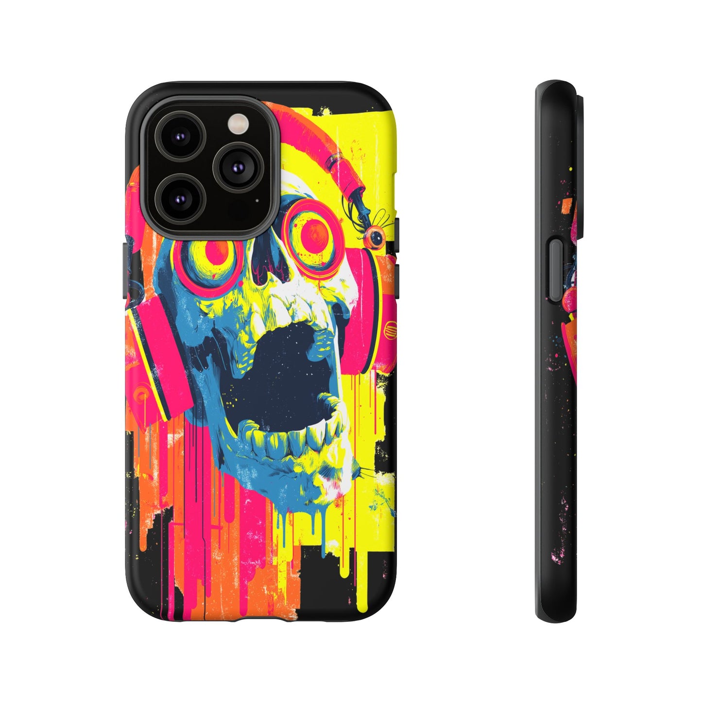 Artistic Crescent Moon Phone Case — Dreamy Starry Night Protection