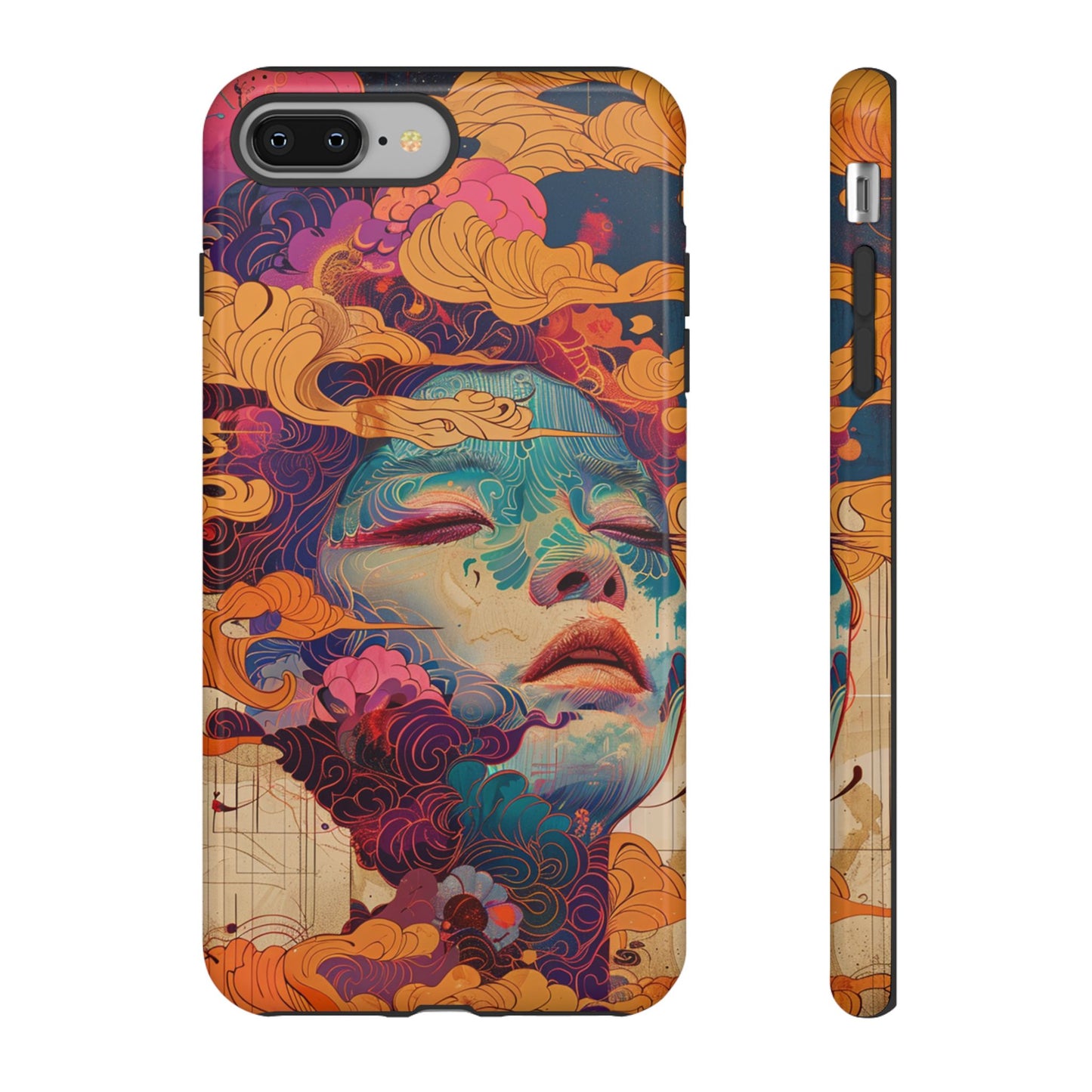 Copy of Artistic Crescent Moon Phone Case — Dreamy Starry Night Protection