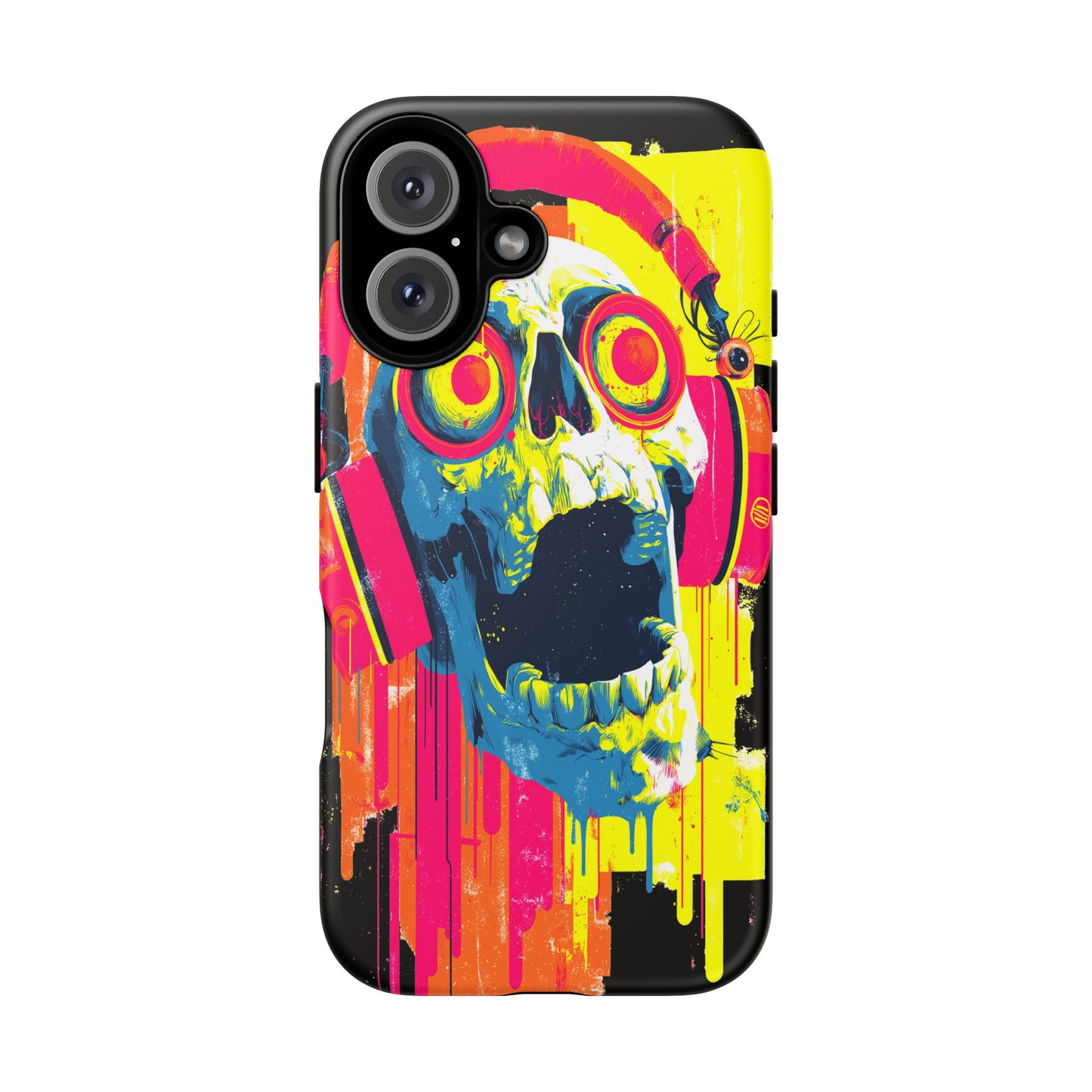 Artistic Crescent Moon Phone Case — Dreamy Starry Night Protection