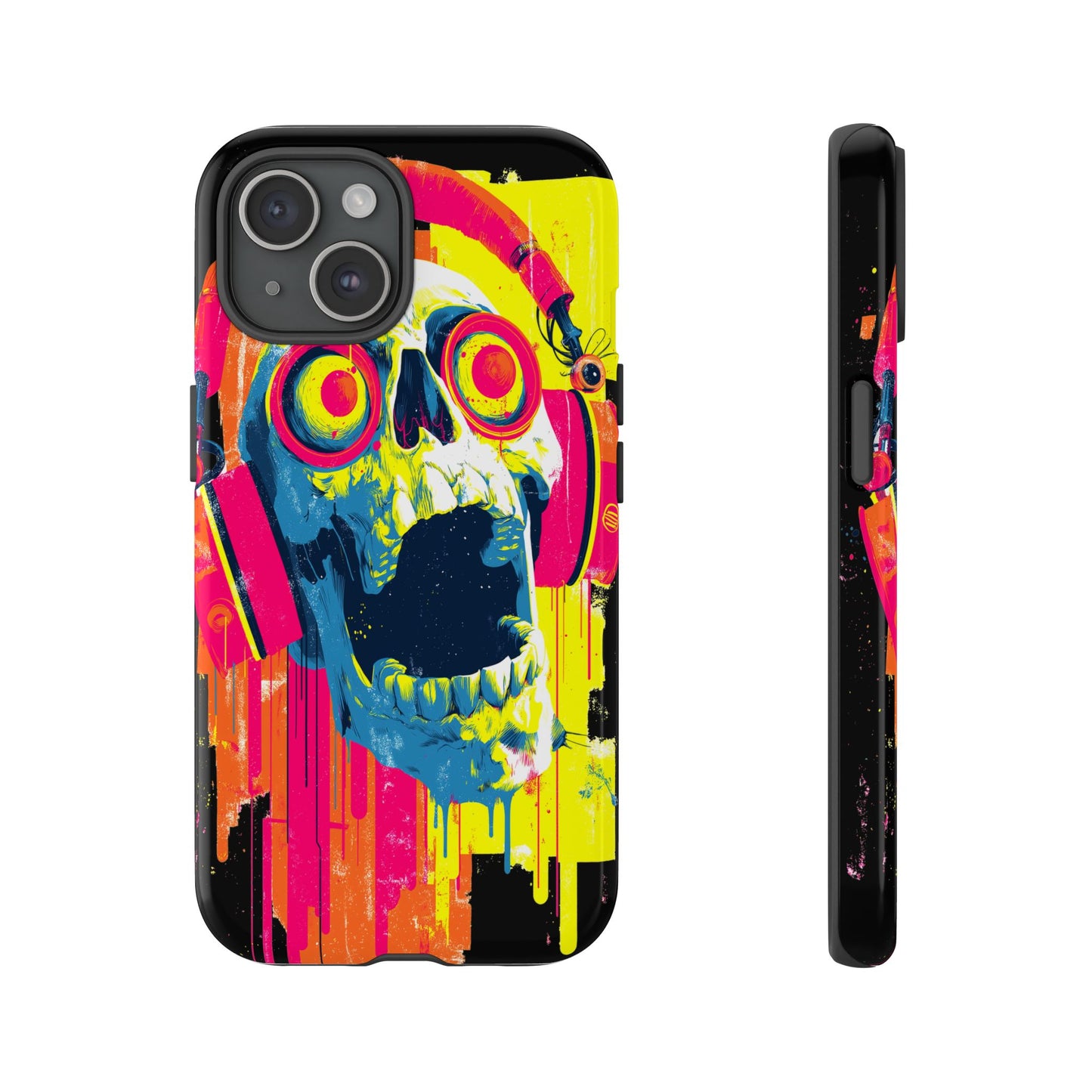 Artistic Crescent Moon Phone Case — Dreamy Starry Night Protection