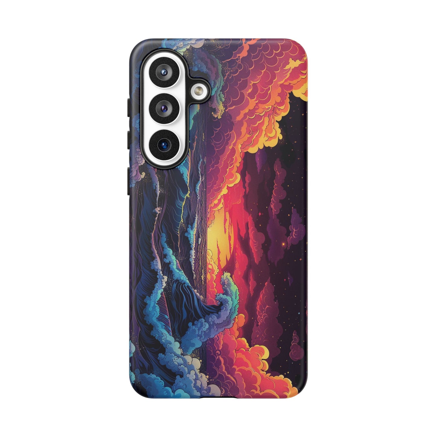 Copy of Copy of Artistic Crescent Moon Phone Case — Dreamy Starry Night Protection