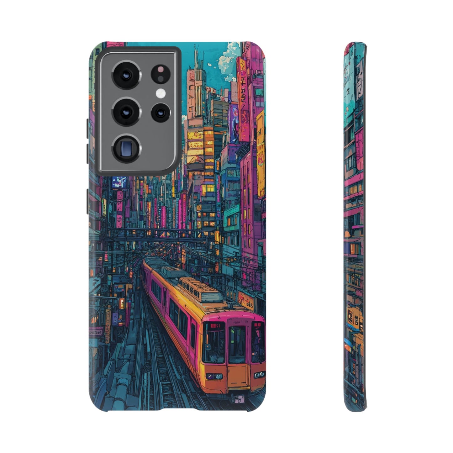 Copy of Copy of Artistic Crescent Moon Phone Case — Dreamy Starry Night Protection