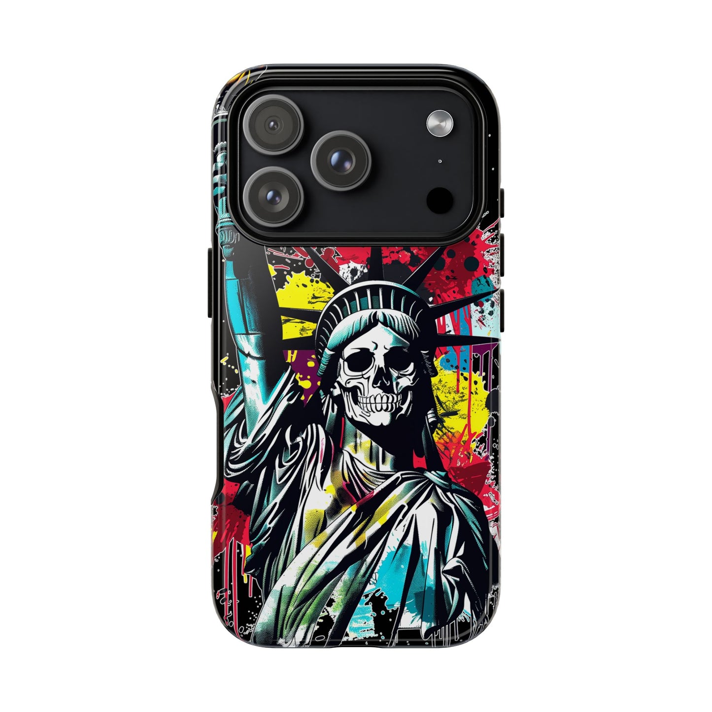 Artistic Crescent Moon Phone Case — Dreamy Starry Night Protection