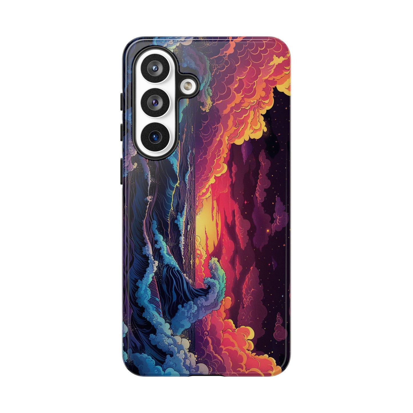 Copy of Copy of Artistic Crescent Moon Phone Case — Dreamy Starry Night Protection