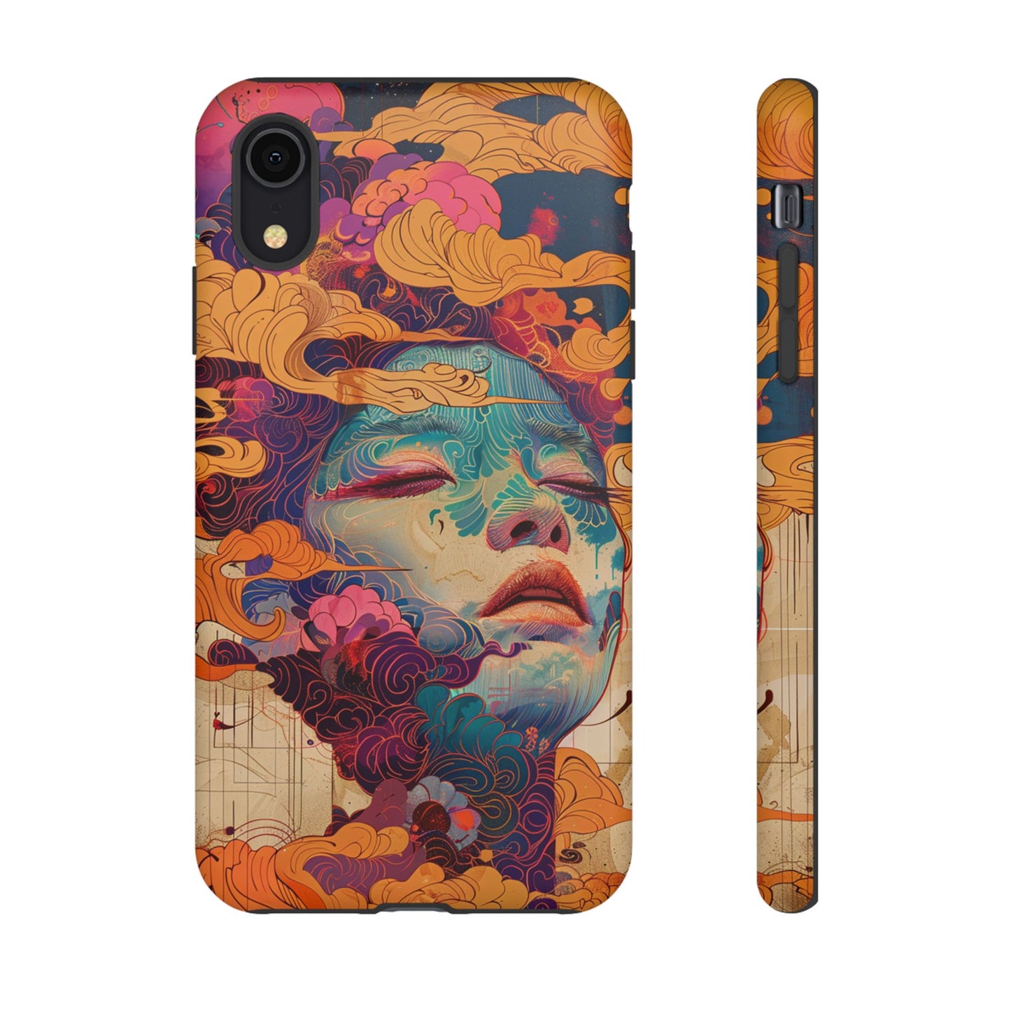 Copy of Artistic Crescent Moon Phone Case — Dreamy Starry Night Protection