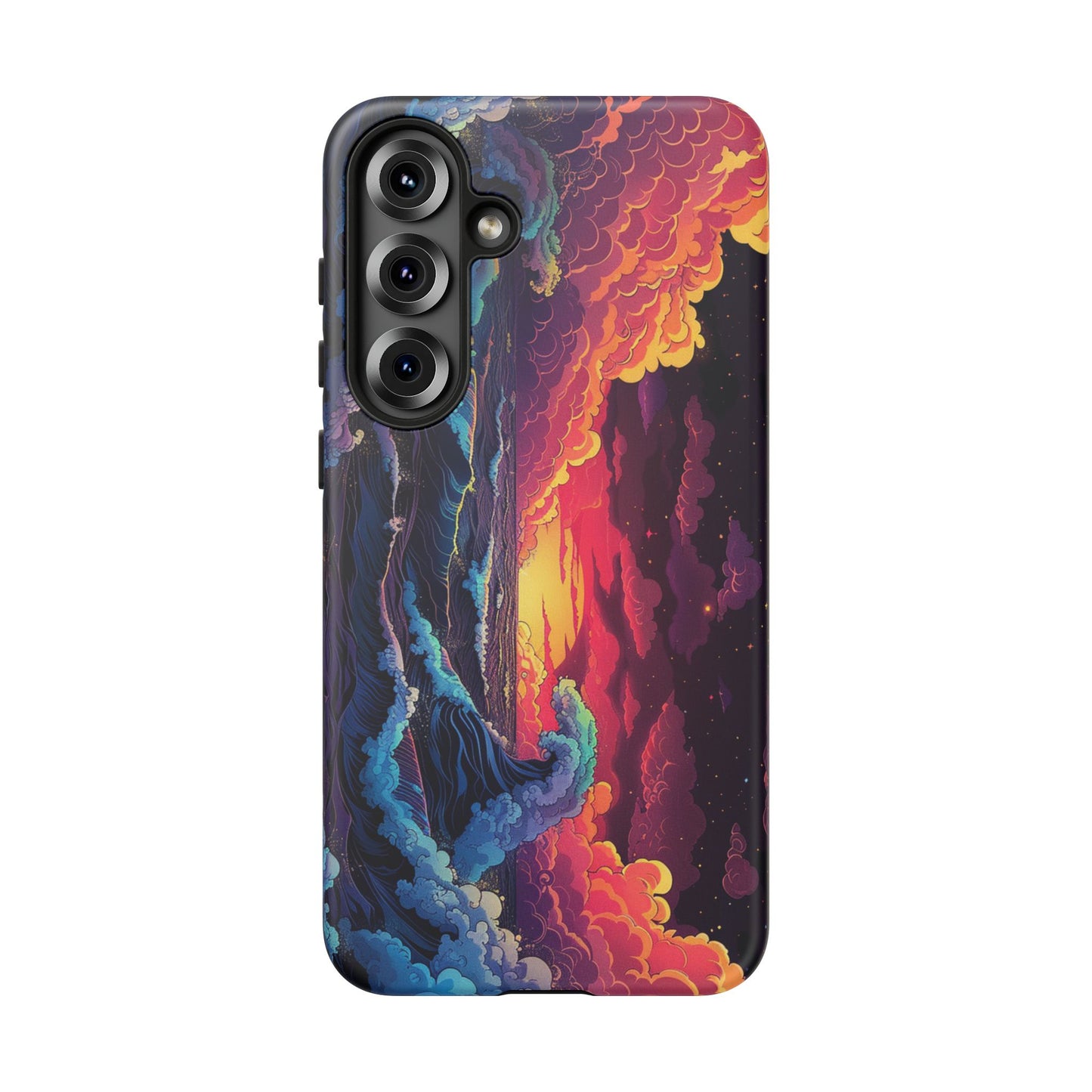 Copy of Copy of Artistic Crescent Moon Phone Case — Dreamy Starry Night Protection