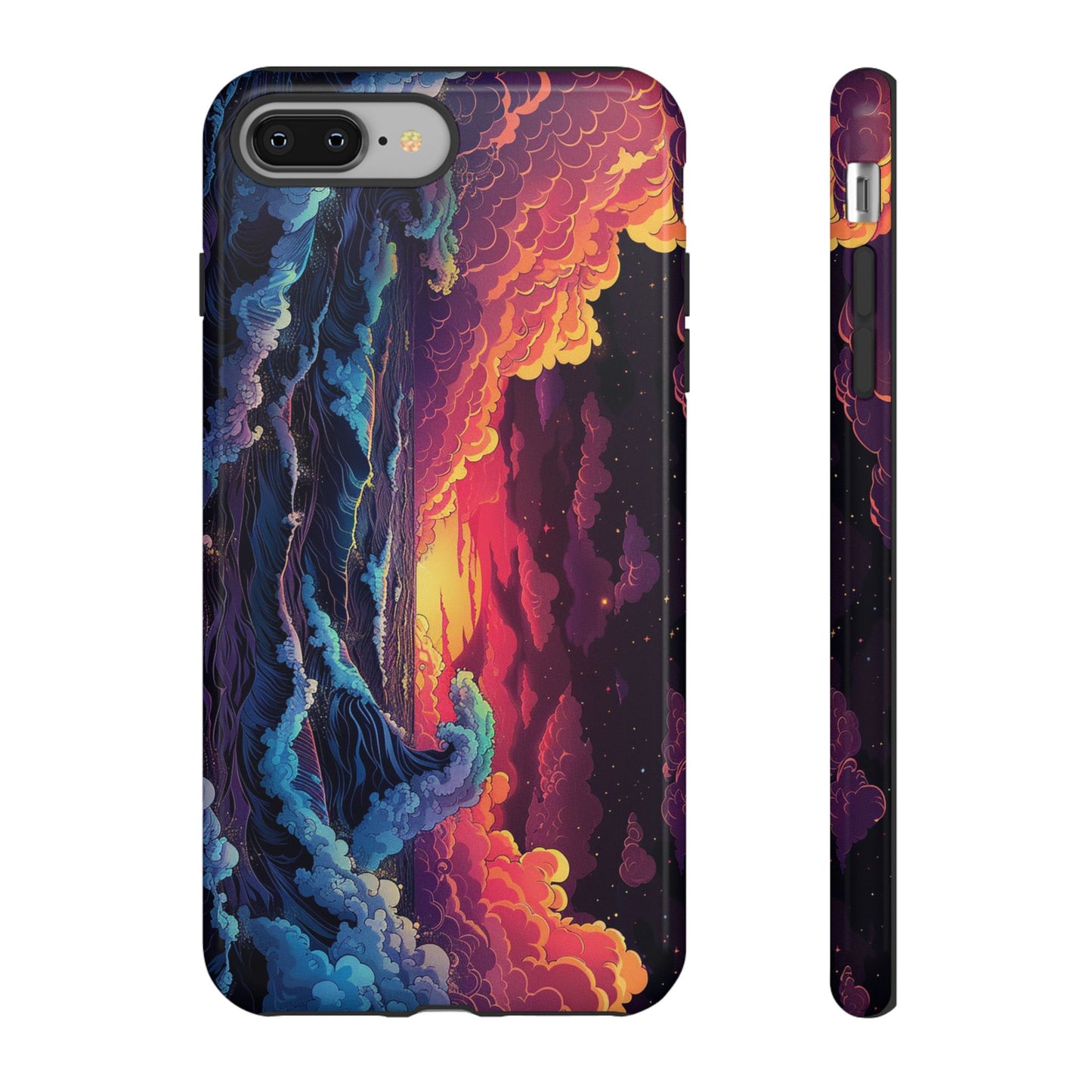 Copy of Artistic Crescent Moon Phone Case — Dreamy Starry Night Protection