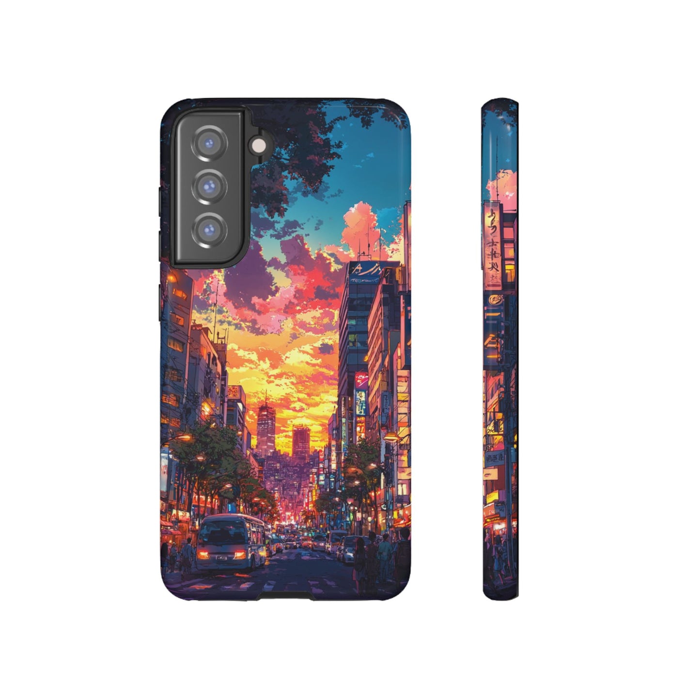 Copy of Copy of Artistic Crescent Moon Phone Case — Dreamy Starry Night Protection