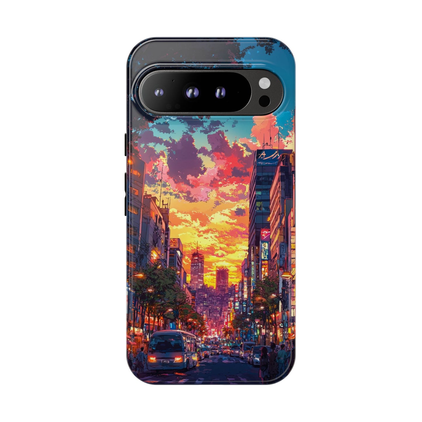 Copy of Copy of Artistic Crescent Moon Phone Case — Dreamy Starry Night Protection