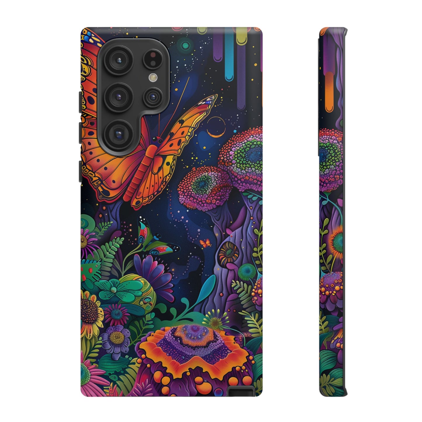 Copy of Copy of Artistic Crescent Moon Phone Case — Dreamy Starry Night Protection