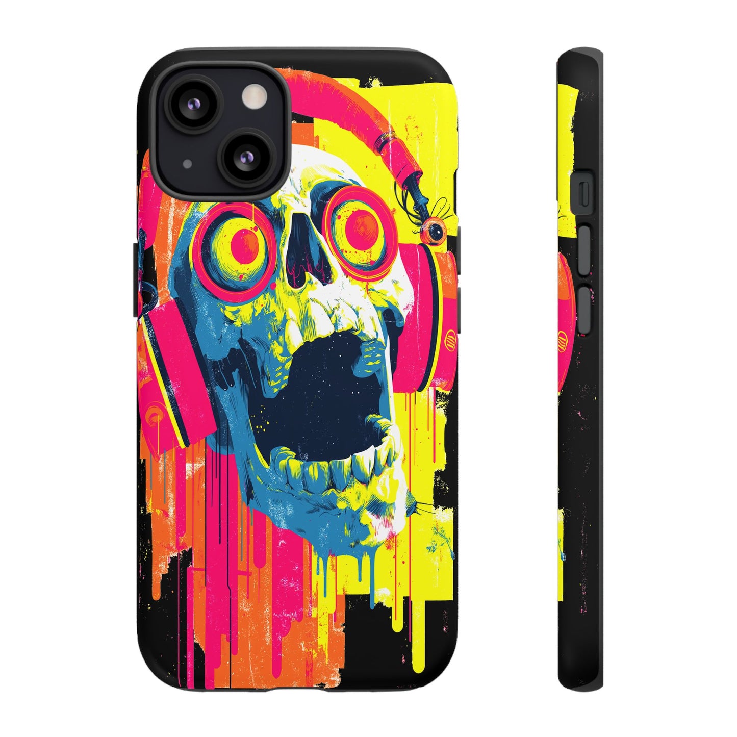 Artistic Crescent Moon Phone Case — Dreamy Starry Night Protection