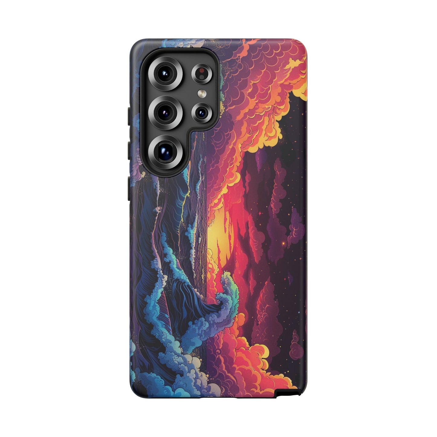 Copy of Copy of Artistic Crescent Moon Phone Case — Dreamy Starry Night Protection